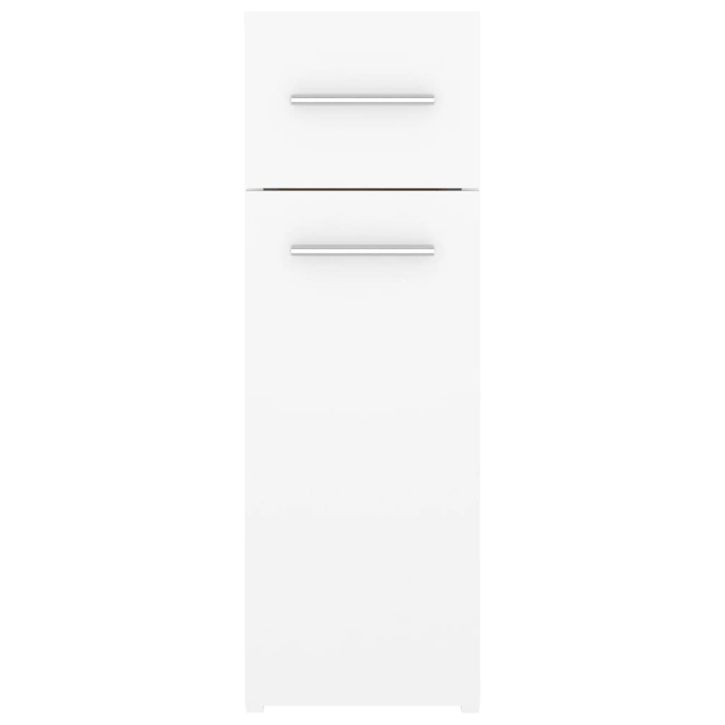 Armadietto da Farmacia Bianco 20x45,5x60 cm in Multistrato | homemem39