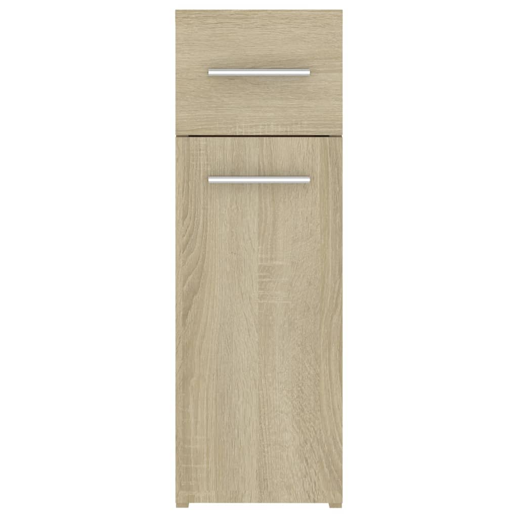 Armadietto da Farmacia Rovere Sonoma 20x45,5x60 cm Multistrato | homemem39