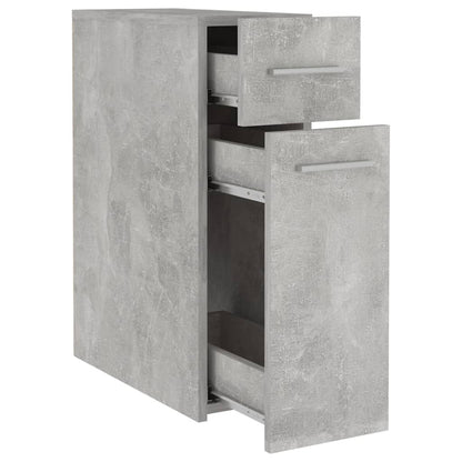 Armadietto da Farmacia Grigio Cemento 20x45,5x60 cm Multistrato - homemem39