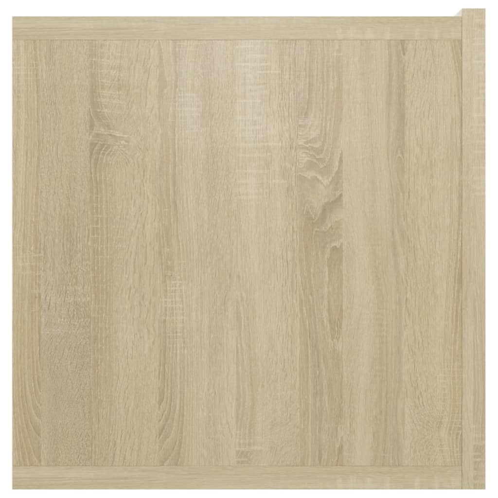 Mobili Porta TV Pensili 3pz Rovere Sonoma 60x30x30 cm