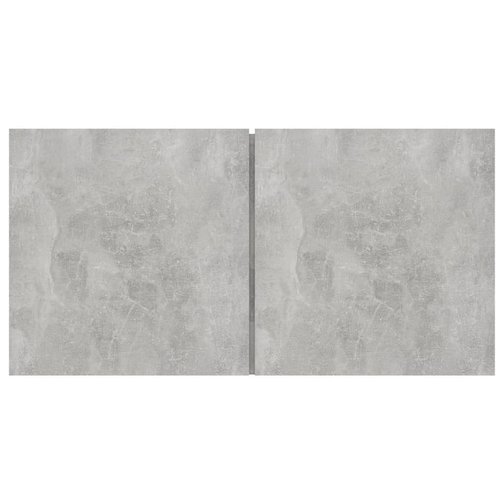 Mobili Porta TV Pensili 2pz Grigio Cemento 60x30x30 cm - homemem39