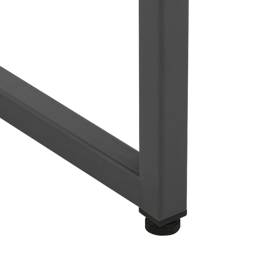 Credenza Alta Antracite 80x35x135 cm in Acciaio | homemem39