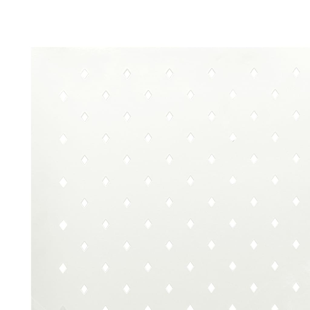Paravento a 5 Pannelli Bianco 200x180 cm in Acciaio | homemem39