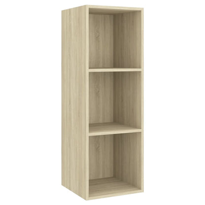Set Mobili TV 3 pz Rovere Sonoma in Legno Multistrato - homemem39
