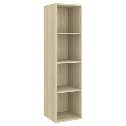 Set Porta TV 2 pz Rovere Sonoma in Truciolato - homemem39