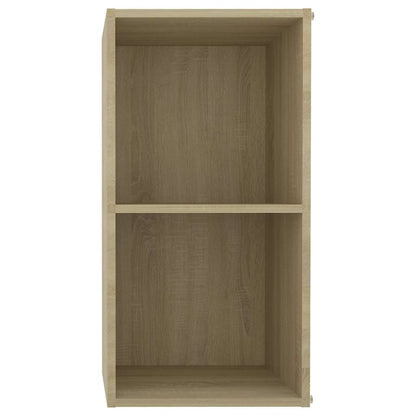 Mobili TV 2 pz Rovere Sonoma 72x35x36,5 cm in Legno Multistrato