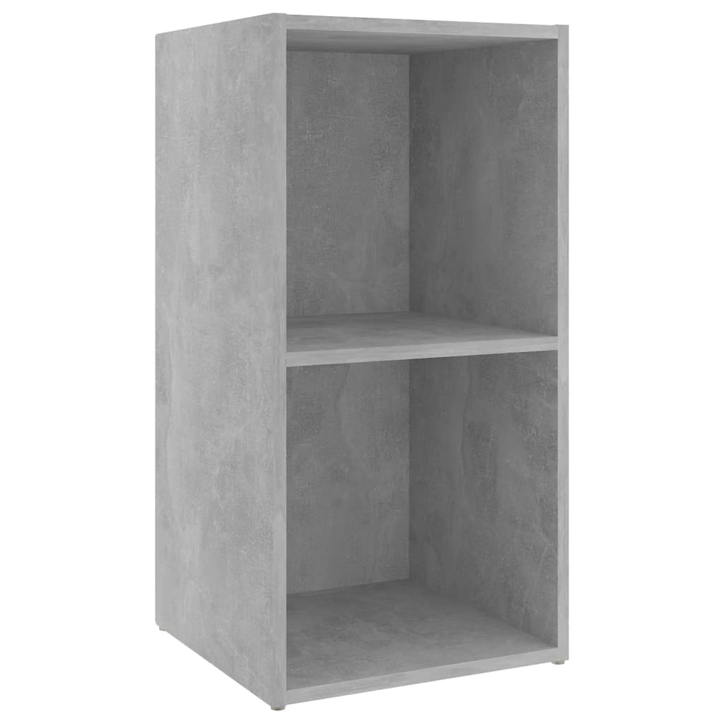 Mobili TV 2 pz Grigio Cemento 72x35x36,5cm in Legno Multistrato - homemem39
