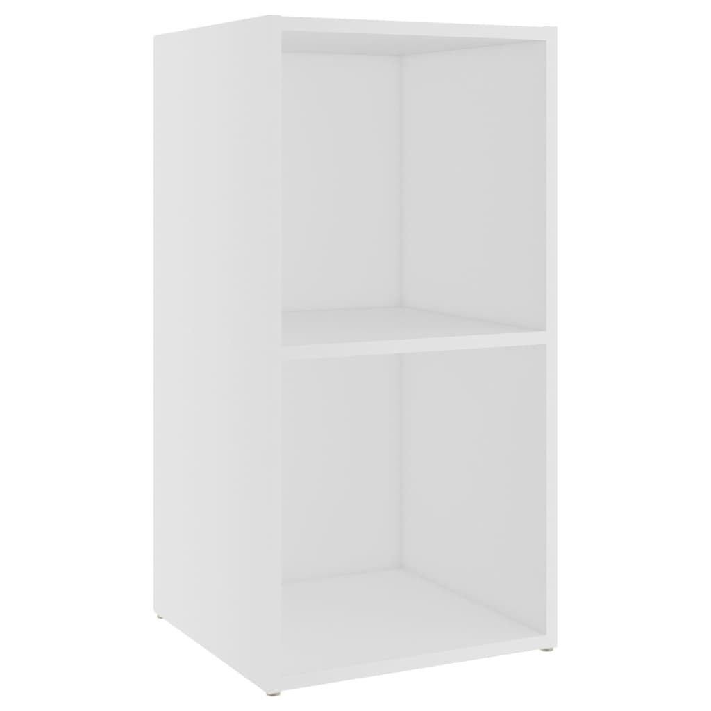 Mobili Porta TV 2 pz Bianco 72x35x36,5 cm in Legno Multistrato - homemem39