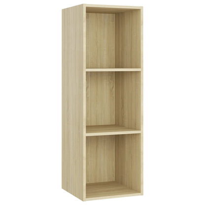 Mobili TV 3 pz Rovere Sonoma 107x35x37 cm in Legno Multistrato - homemem39