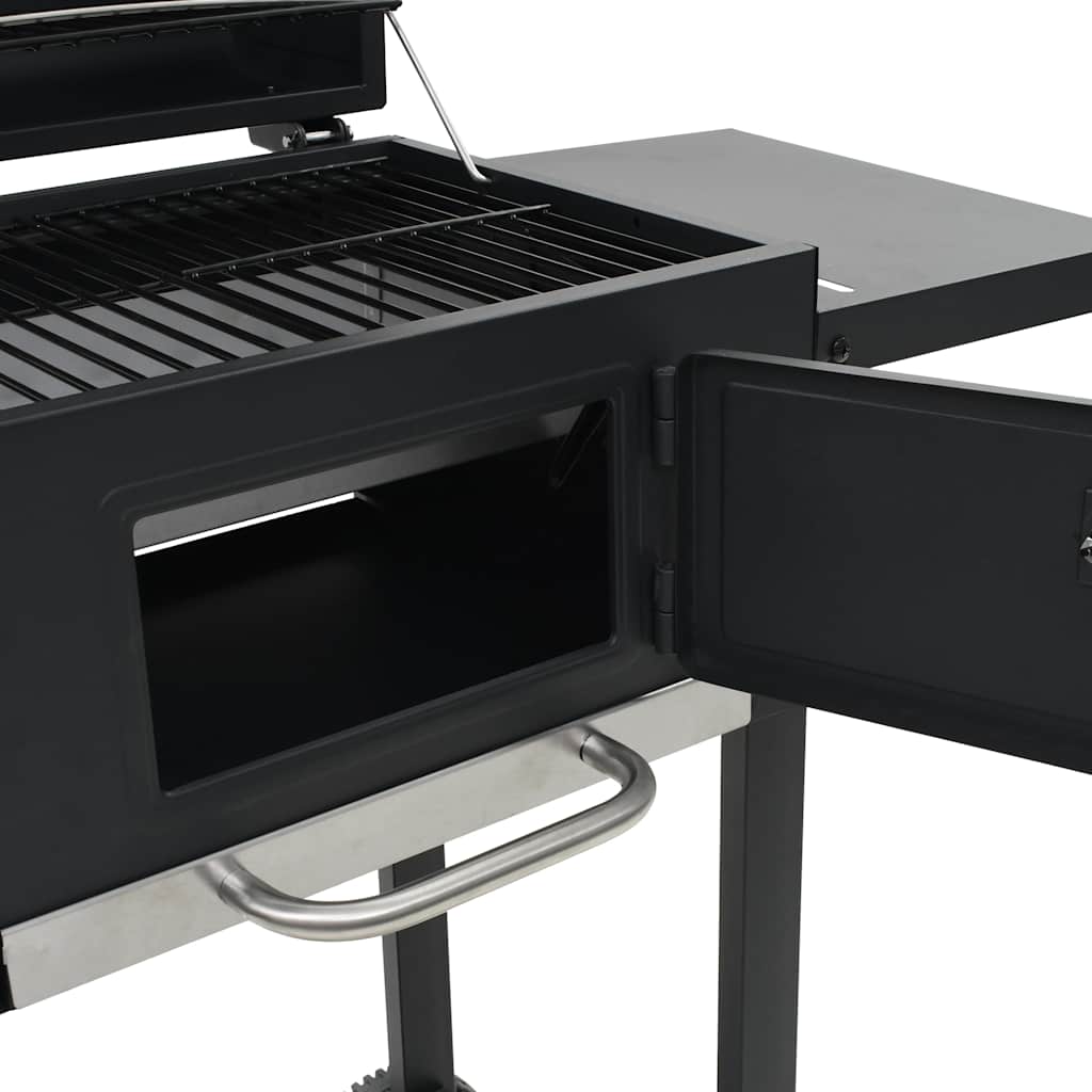 Forno per Pizza e Barbecue 3-in-1 Nero | homemem39