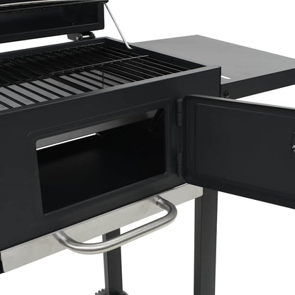 Forno per Pizza e Barbecue 3-in-1 Nero | homemem39