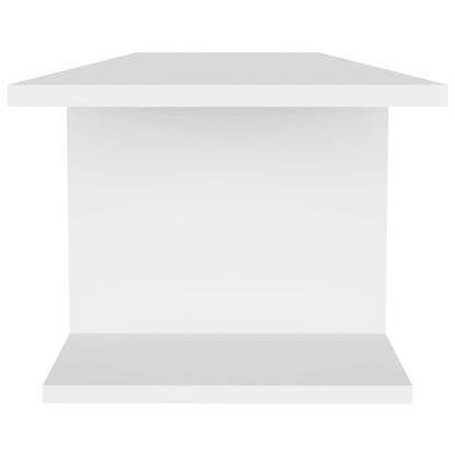 Mobile Porta TV a Parete Bianco 103x30x26,5 cm - homemem39