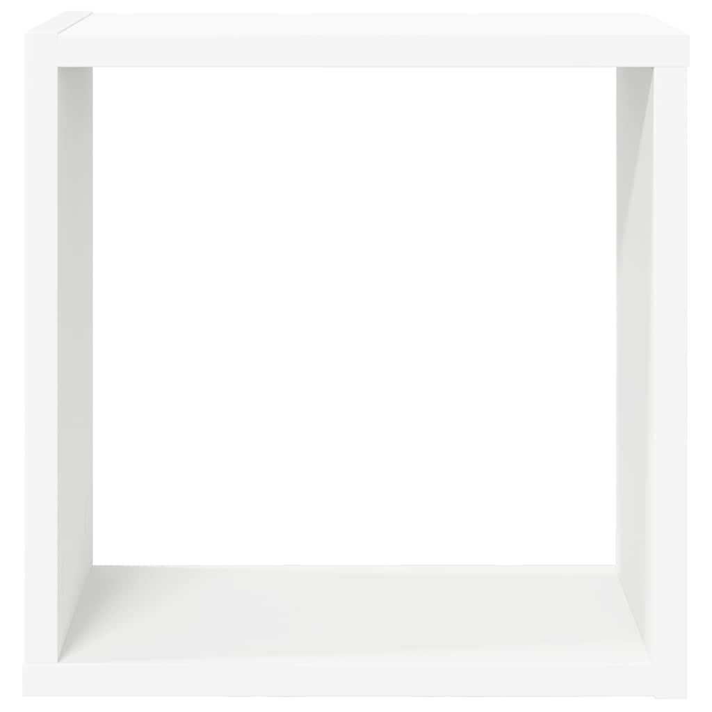 Mensole Parete a Cubo 6 pz Bianche 30x15x30 cm | homemem39