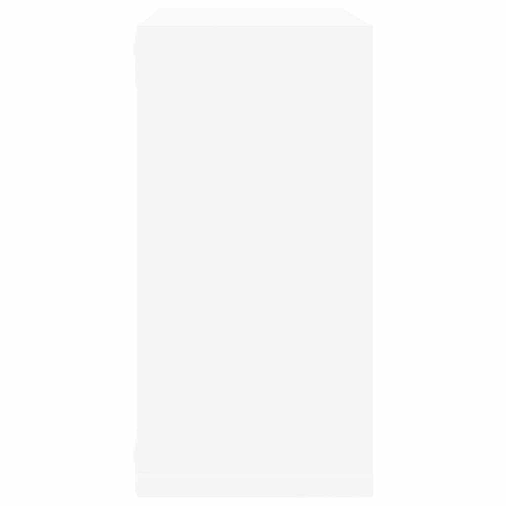 Mensole Parete a Cubo 6 pz Bianche 30x15x30 cm | homemem39