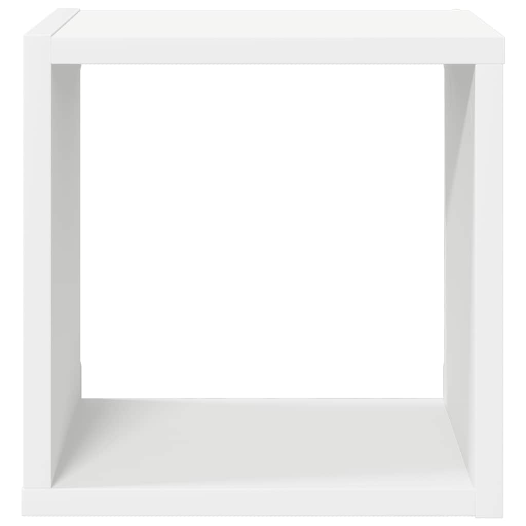 Mensole Parete a Cubo 4 pz Bianche 26x15x26 cm | homemem39