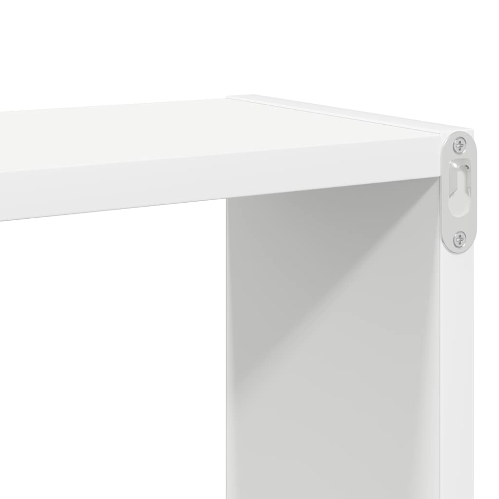 Mensole Parete a Cubo 4 pz Bianche 26x15x26 cm | homemem39