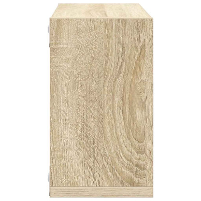 Mensole Parete a Cubo 2 pz Rovere Sonoma 26x15x26 cm | homemem39