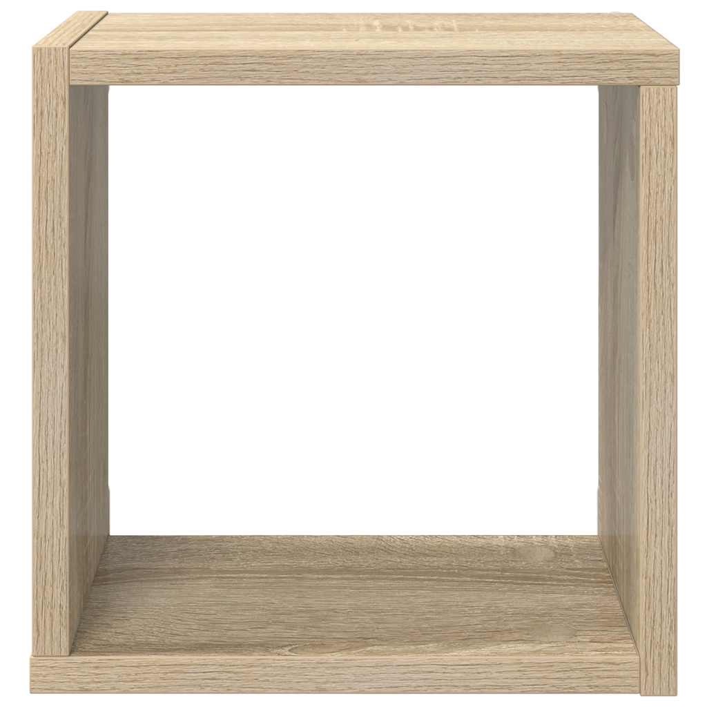 Mensole Parete a Cubo 6 pz Rovere Sonoma 26x15x26 cm | homemem39