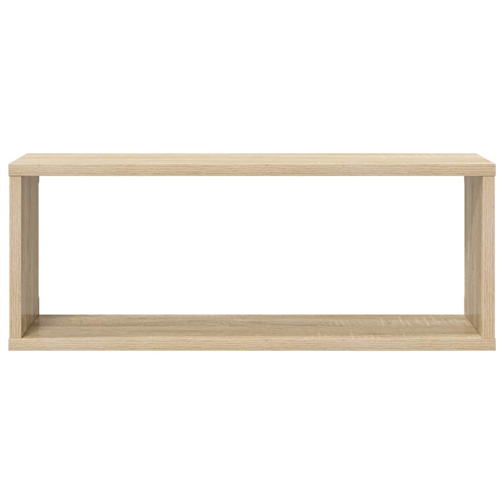 Mensole Parete a Cubo 6pz Rovere Sonoma 60x15x23 cm Multistrato | homemem39