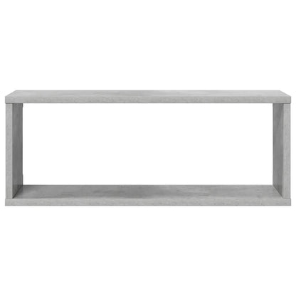 Mensole Parete a Cubo 6pz Grigio Cemento 60x15x23cm Multistrato | homemem39