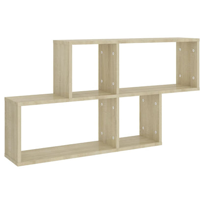 Scaffale a Parete Rovere Sonoma 100x18x53 cm Legno Multistrato | homemem39