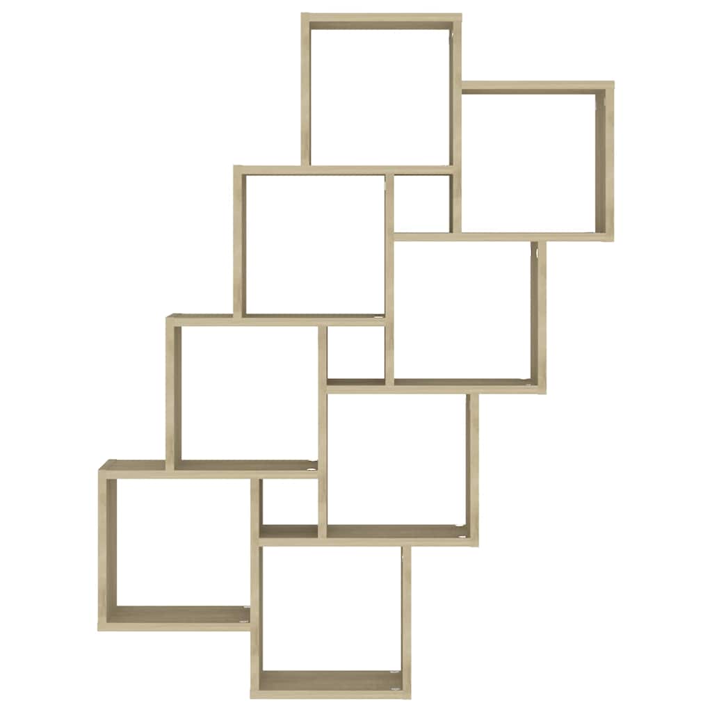 Mensola Parete Cubo legno multistrato