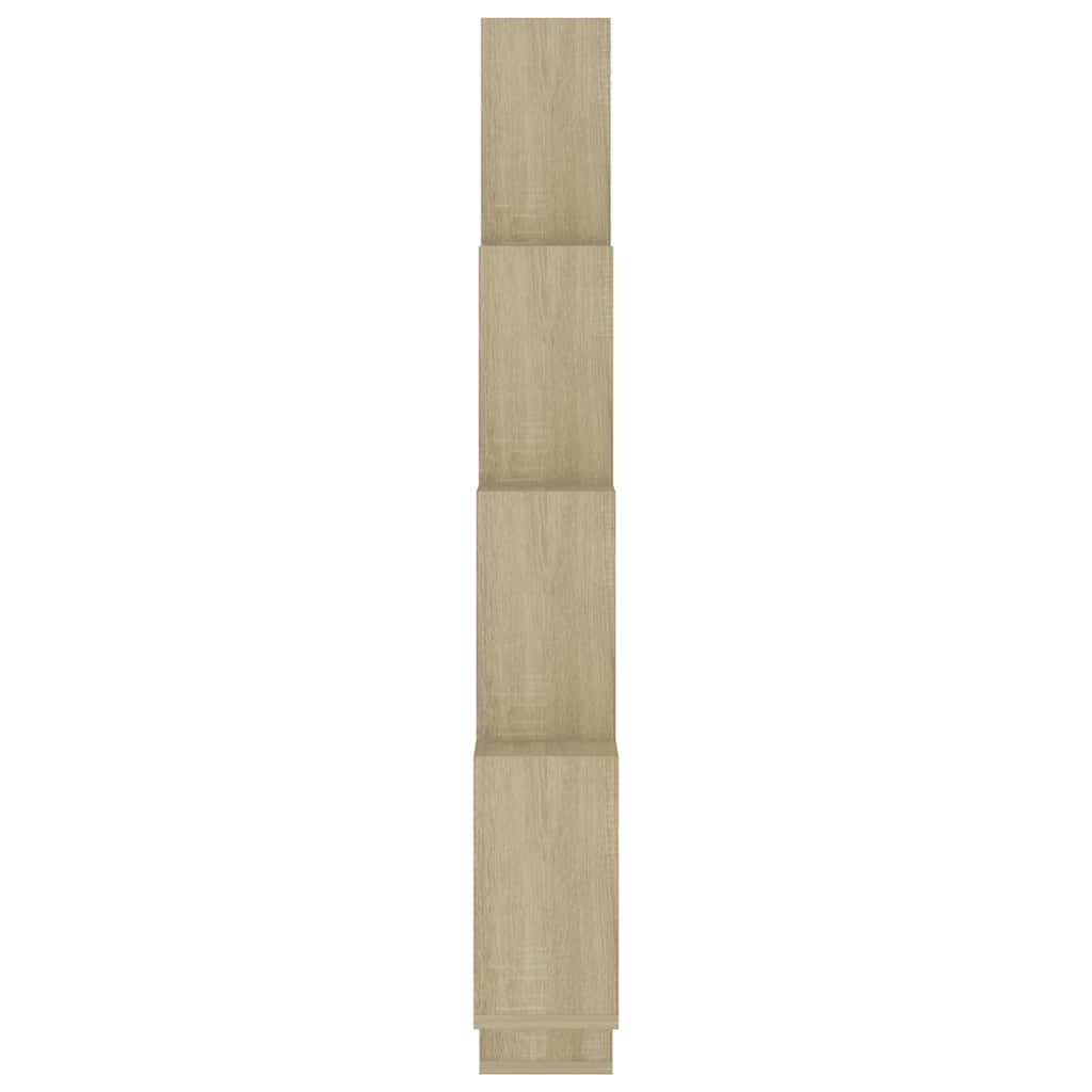 Mensola Parete Cubo Rovere Sonoma 90x15x119cm Legno Multistrato | homemem39