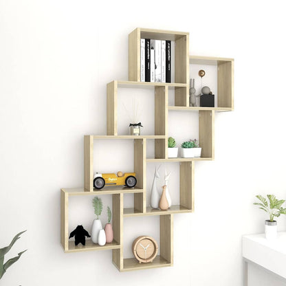 Mensola Parete Cubo legno multistrato