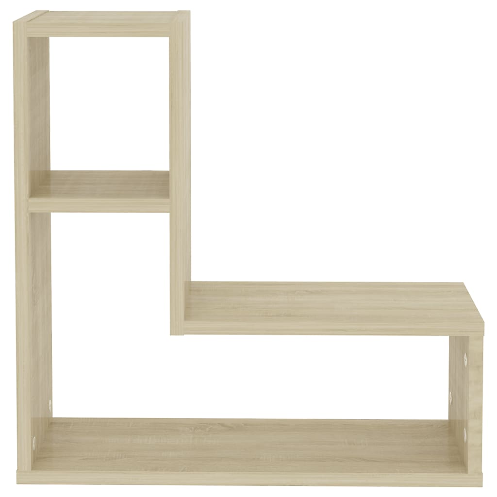 Mensole a Muro 2 pz Rovere Sonoma 50x15x50 cm Legno Multistrato | homemem39