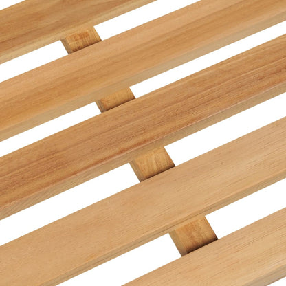 Panchina da Giardino 114 cm in Legno Massello di Teak | homemem39