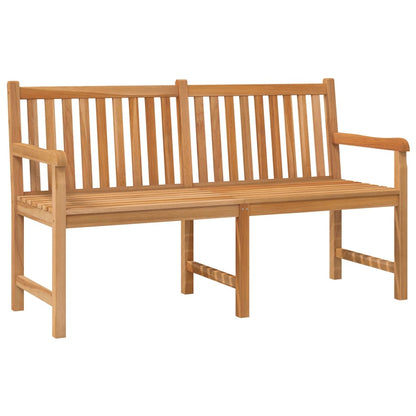 Panchina da Giardino 150 cm in Legno Massello di Teak - homemem39