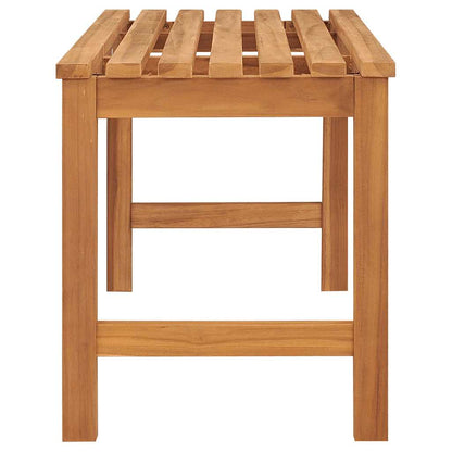 Panchina da Giardino 114 cm in Legno Massello di Teak | homemem39