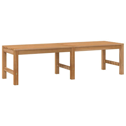 Panchina da Giardino 150 cm in Legno Massello di Teak - homemem39