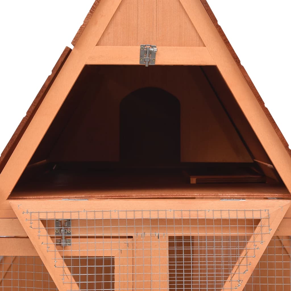 Conigliera 152x127x109,5 cm in Legno Massello di Abete | homemem39