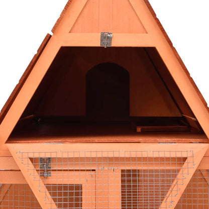 Conigliera 152x127x109,5 cm in Legno Massello di Abete | homemem39