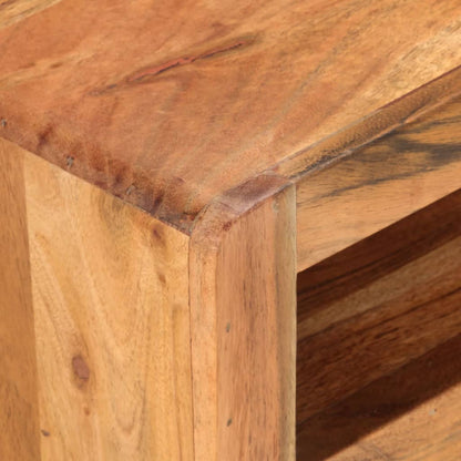 TV Cabinet 110x30x40 cm in Solid Acacia Wood
