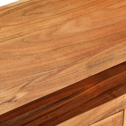 TV Cabinet 110x30x40 cm in Solid Acacia Wood