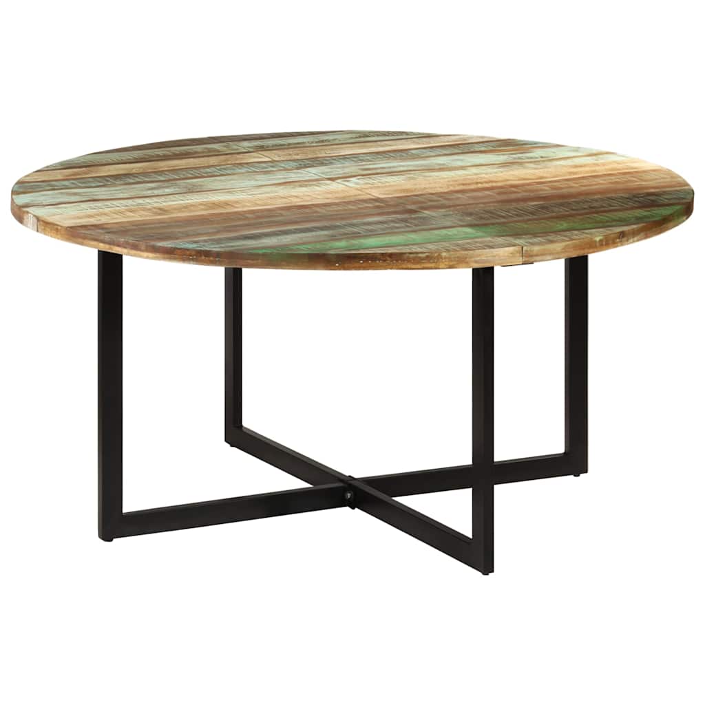 Tavolo da Pranzo 150x75 cm in Legno Massello di Recupero