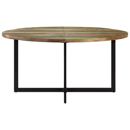 Tavolo da Pranzo 150x75 cm in Legno Massello di Recupero