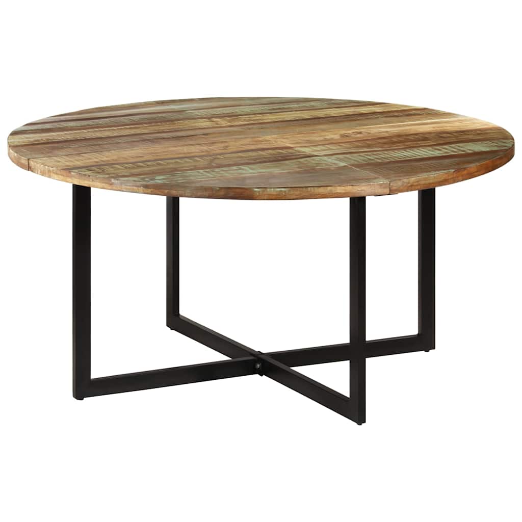 Tavolo da Pranzo 150x75 cm in Legno Massello di Recupero