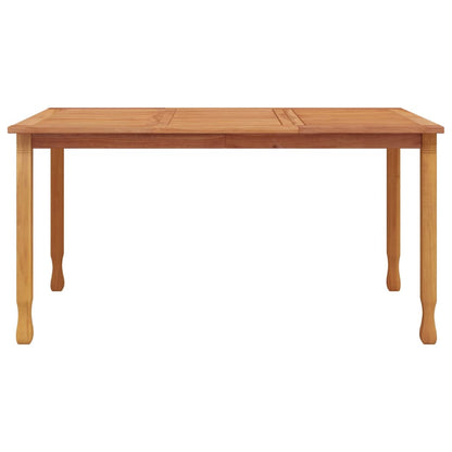 Tavolo da Pranzo da Giardino 150x90x75cm Legno Massello di Teak - homemem39