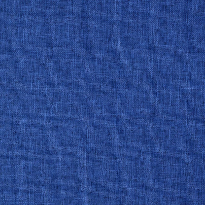 Sedia da Pavimento Girevole Blu in Tessuto | homemem39