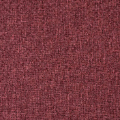 Sedia a Sdraio da Terra Pieghevole Rosso Vino in Tessuto | homemem39