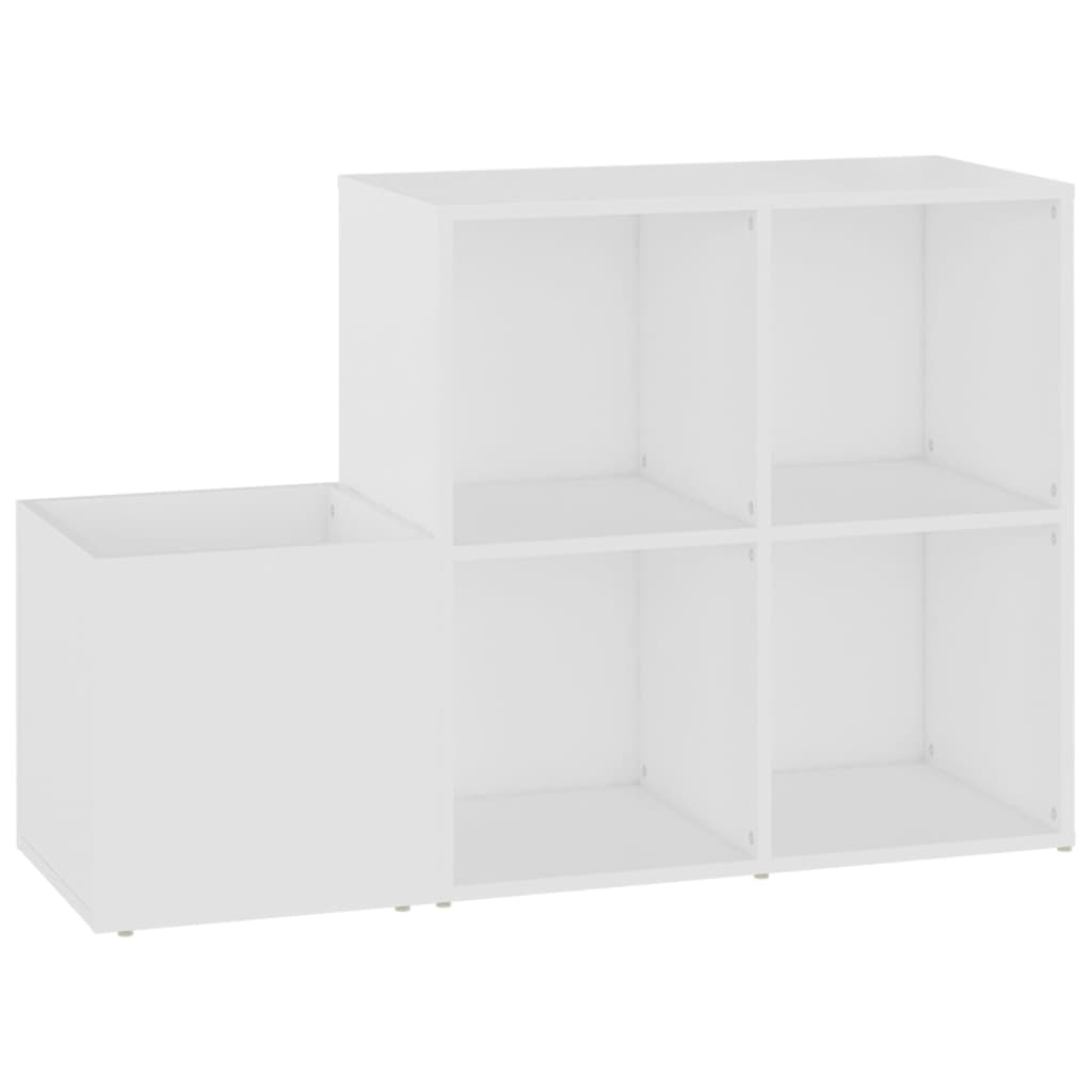 Scarpiera da Ingresso Bianca 105x35,5x70cm in Legno Multistrato - homemem39