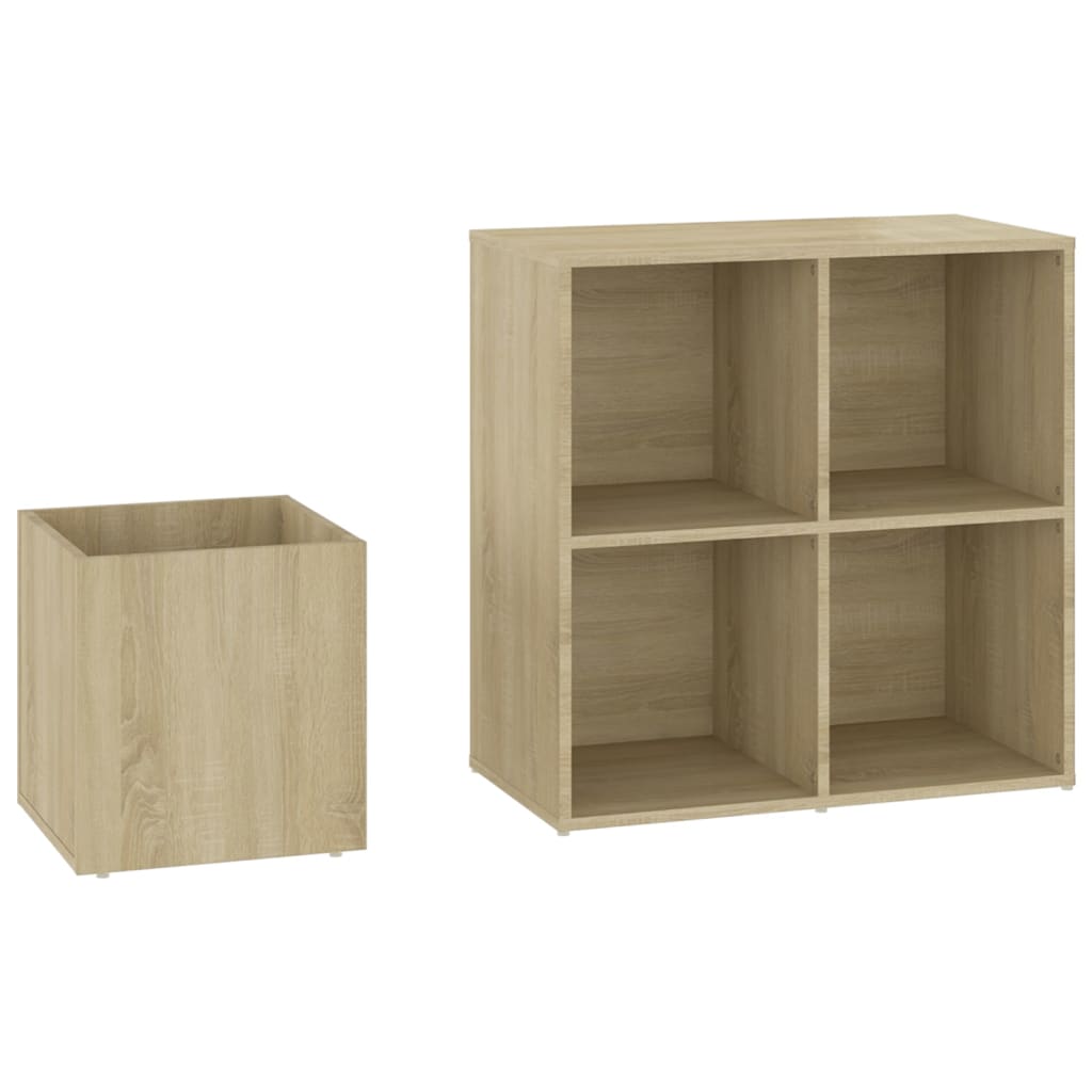 Scarpiera Ingresso Rovere Sonoma 105x35,5x70 Legno Multistrato - homemem39