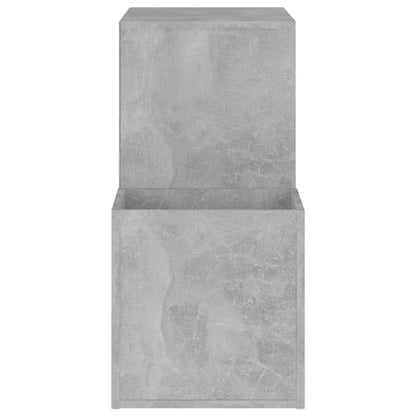 Scarpiera Ingresso Grigio Cemento 105x35,5x70 Legno Multistrato