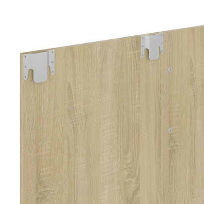 Mobile TV a Muro Rovere Sonoma 120x23,5x90 cm Legno Multistrato - homemem39