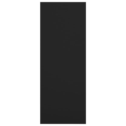 Tavolino Consolle Nero 78x30x80 cm in Legno Multistrato - homemem39