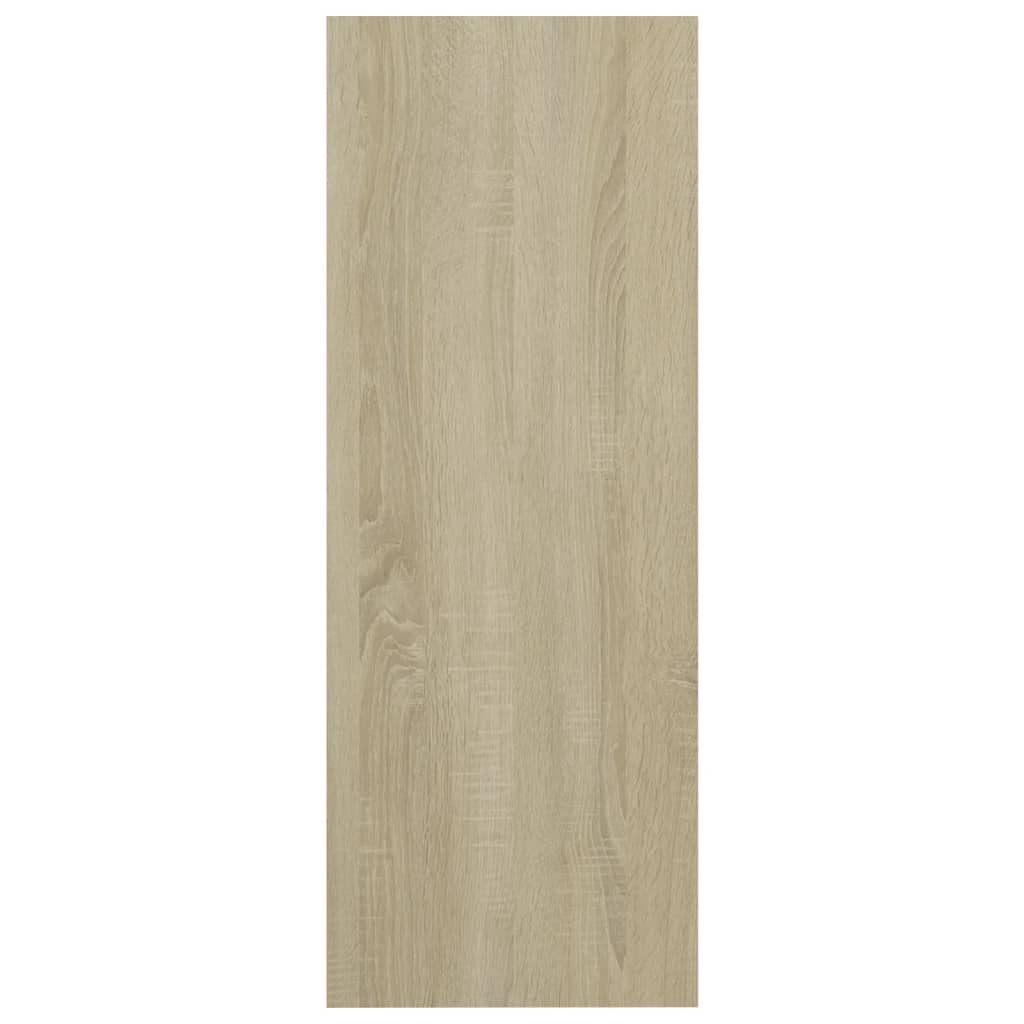 Tavolino Consolle Rovere Sonoma 105x30x80 cm Legno Multistrato - homemem39