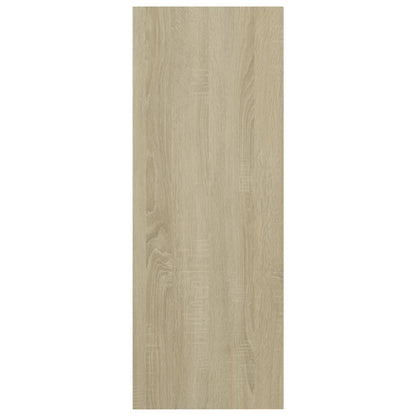 Tavolino Consolle Rovere Sonoma 105x30x80 cm Legno Multistrato - homemem39